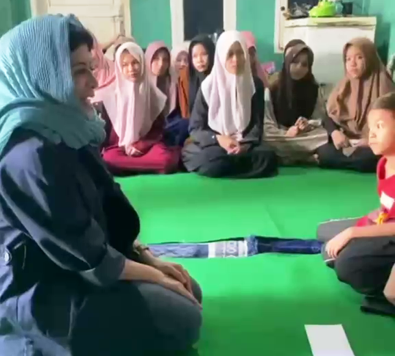 Kegiatan Santunan Ponpes Lampung